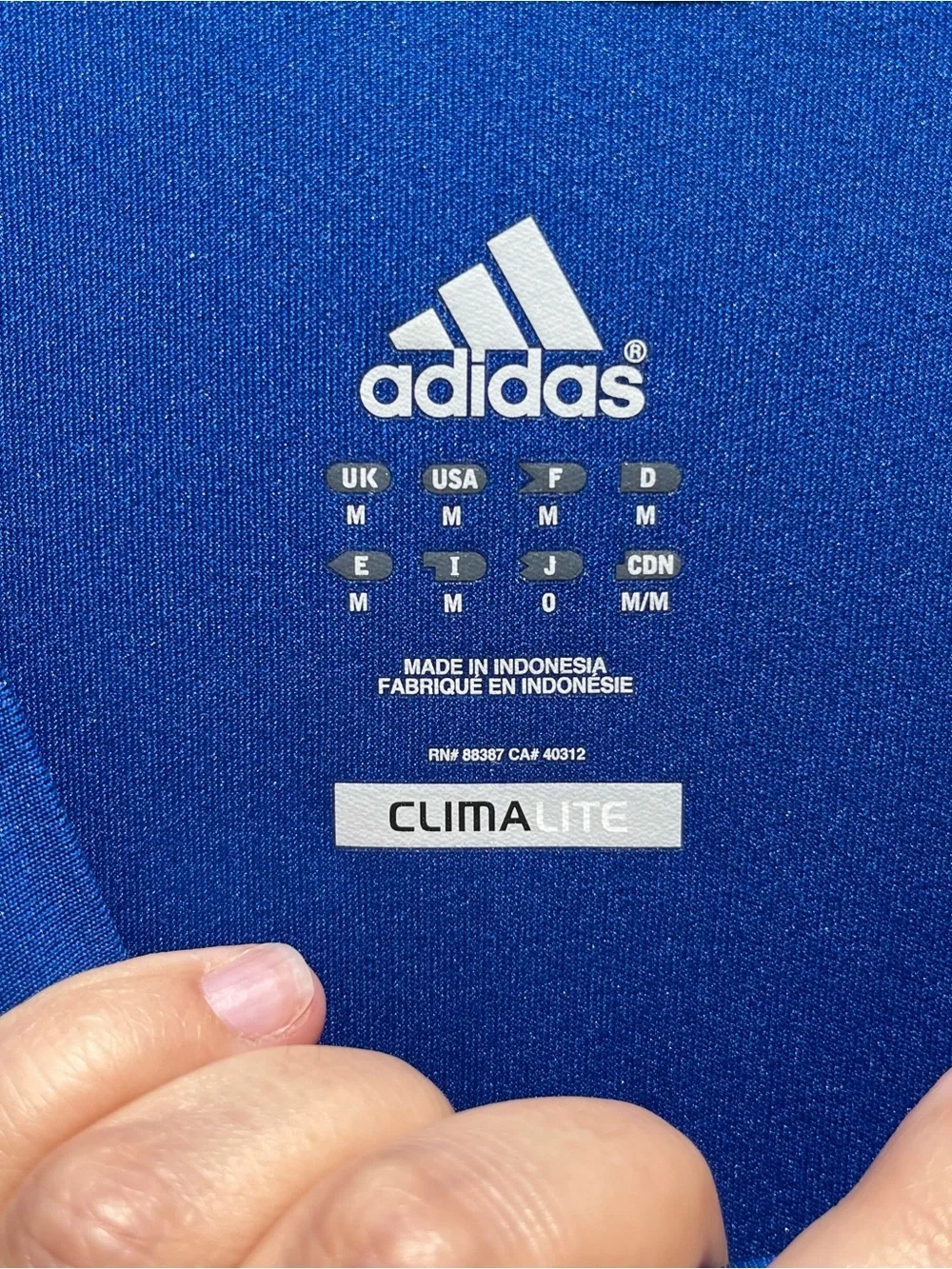 Adidas Men’s Blue Climalite Workout Shirt Accepting offers!